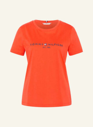 Tommy Hilfiger T-Shirts Damen, Orange