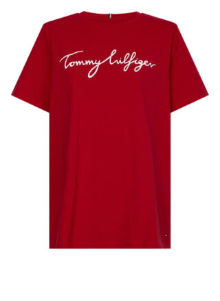Tommy Hilfiger T-Shirts Damen, Rot