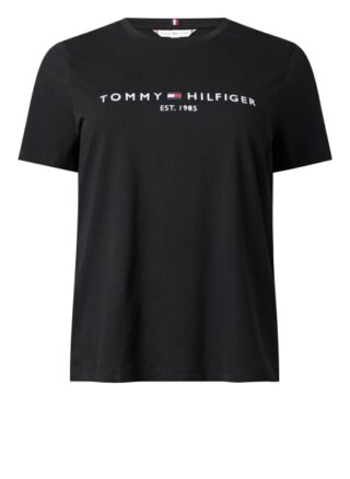 Tommy Hilfiger T-Shirts Damen, Schwarz