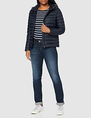 Tommy Hilfiger TH ESS LW DOWN Daunenjacke Damen, Blau