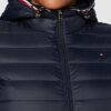 Tommy Hilfiger TH ESS LW DOWN Daunenjacke Damen, Blau