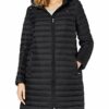 Tommy Hilfiger Th ESS Lw Steppmantel Damen, Schwarz