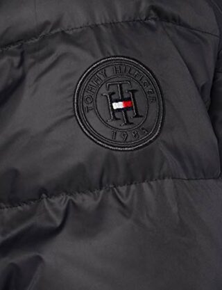 Tommy Hilfiger Th ESS Tyra Steppmantel Damen, Schwarz