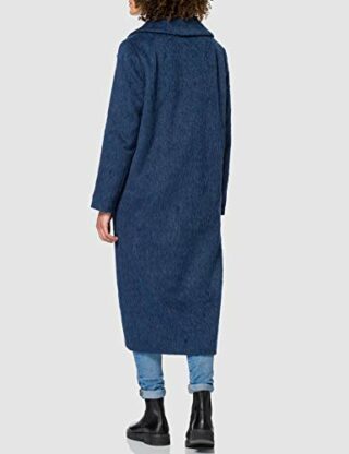 Tommy Hilfiger Wollmantel Damen, Blau
