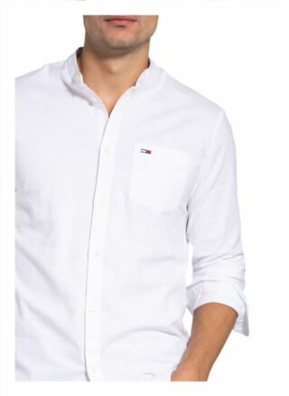 Tommy Jeans Casual-Hemd Herren, Weiß