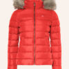 Tommy Jeans Daunenjacke Damen, Rot