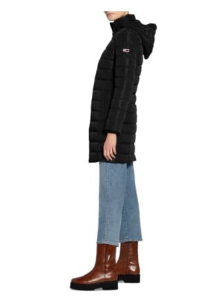 Tommy Jeans Daunenmantel Damen, Schwarz