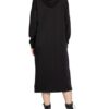 Tommy Jeans Hoodie-Kleid Damen, Schwarz