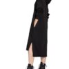 Tommy Jeans Hoodie-Kleid Damen, Schwarz