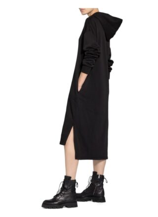 Tommy Jeans Hoodie-Kleid Damen, Schwarz