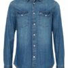 Tommy Jeans Jeanshemd Herren, Blau