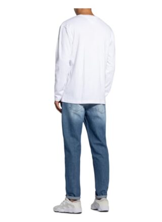 Tommy Jeans Longsleeve Herren, Weiß