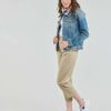 Tommy Jeans Regular Trucker Jeansjacke Damen, Blau