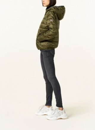 Tommy Jeans Steppjacke Damen, Grün