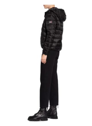 Tommy Jeans Steppjacke Damen, Schwarz