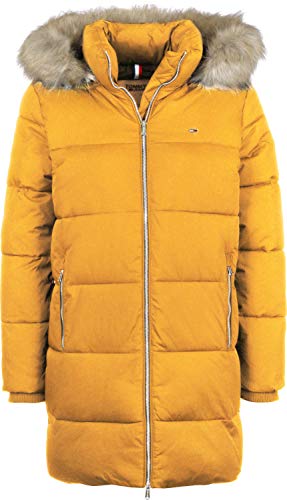 Tommy Jeans Steppmantel Damen, Gelb