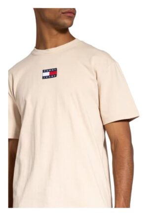 Tommy Jeans T-Shirt Herren, Beige