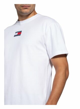 Tommy Jeans T-Shirt Herren, Weiß