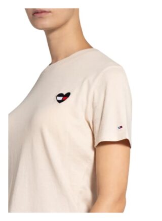 Tommy Jeans T-Shirts Damen, Beige