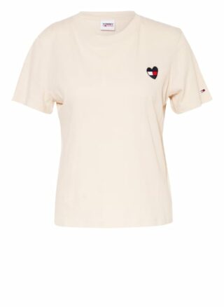 Tommy Jeans T-Shirts Damen, Beige