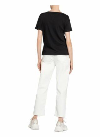 Tommy Jeans T-Shirts Damen, Schwarz