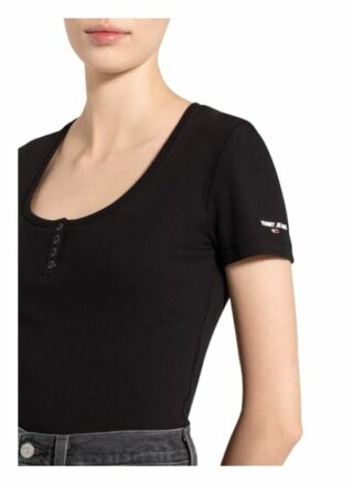 Tommy Jeans T-Shirts Damen, Schwarz