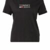 Tommy Jeans T-Shirts Damen, Schwarz