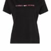 Tommy Jeans T-Shirts Damen, Schwarz