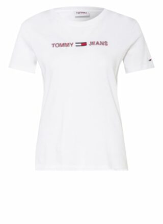 Tommy Jeans T-Shirts Damen, Weiß