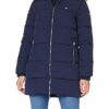 Tommy Jeans TJW MODERN Steppmantel Damen, Blau