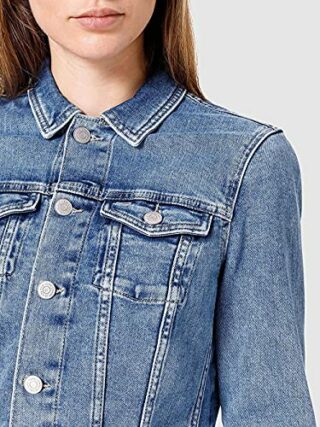 Tommy Jeans Vivianne Slim Jeansjacke Damen, Blau