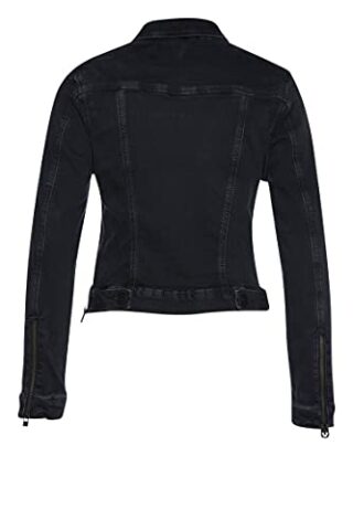 True Religion Jeansjacke Damen, Schwarz