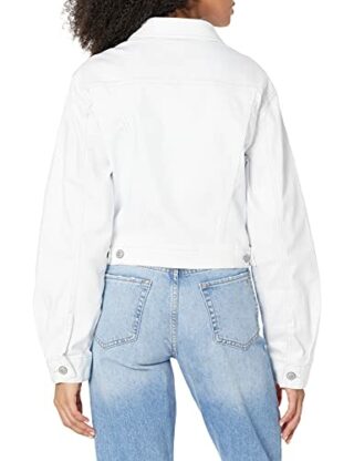 True Religion Jeansjacke Damen, Weiß
