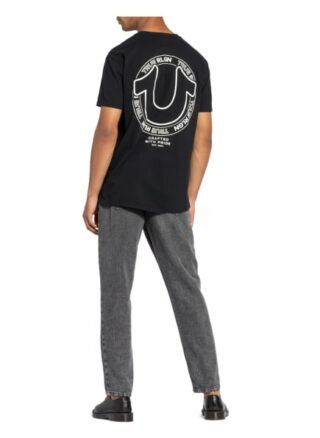 True Religion T-Shirt Herren, Schwarz