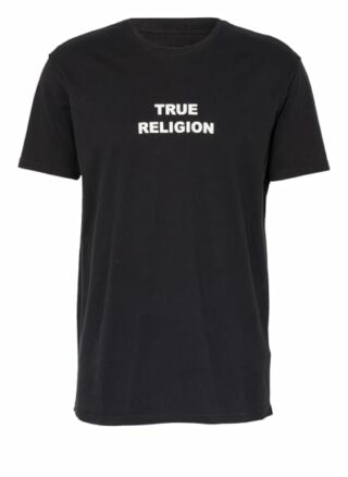 True Religion T-Shirt Herren, Schwarz