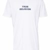 True Religion T-Shirt Herren, Weiß
