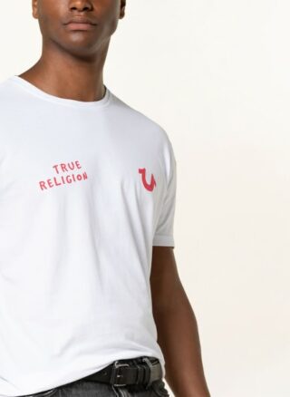 True Religion T-Shirt Herren, Weiß