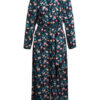 UNDERPROTECTION Zenia Strandkleid Damen, Blau