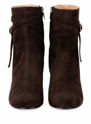UNÜTZER Stiefeletten Damen, Braun