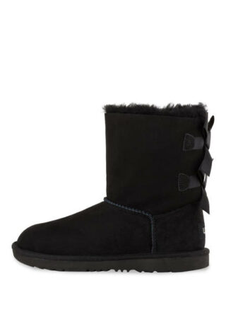 Ugg Bailey Bow Ii Biker Boots Damen, Schwarz