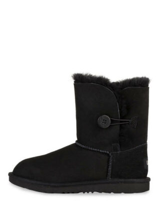 Ugg Bailey Button Biker Boots Damen, Schwarz