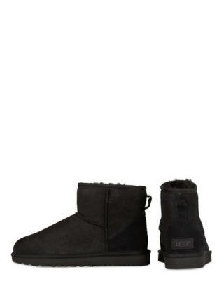 Ugg Classic Mini Ii Winterboots Damen, Schwarz