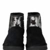 Ugg Classic Mini Winterboots Damen, Schwarz