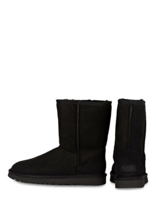 Ugg Classic Short Ii Winterboots Damen, Schwarz