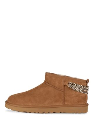 Ugg Classic Ultra Mini Chains Winterboots Damen, Braun