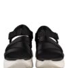 Ugg La Shores Plateau-Sandalen Damen, Schwarz