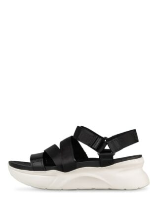 Ugg La Shores Plateau-Sandalen Damen, Schwarz