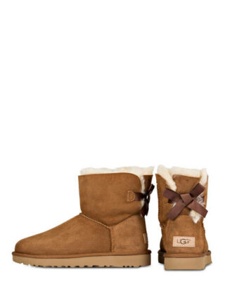 Ugg Mini Bailey Bow Ii Winterboots Damen, Braun