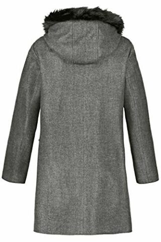 Ulla Popken Dufflecoat Damen, Grau