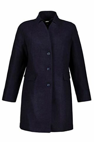 Ulla Popken Mantel Damen, Blau